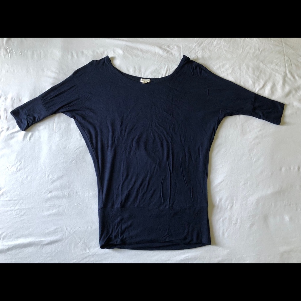 USED OFF THE SHOULDER SHIRT